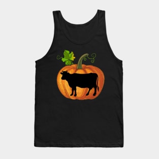 Cow in pumpkin Tank Top